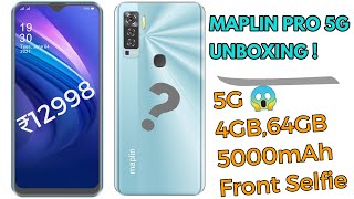 Maplin Pro 5G unboxing  pubg tested free fire  5G mobile under 10k to 15000 [upl. by Kohl]