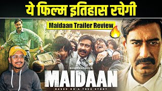 Maidaan Final Trailer Review  Best Sports Drama Film Ever 🤔  Ajay Devgn  Filmyvani [upl. by Accber]