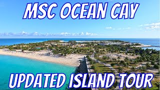 Ocean Cay Marine Reserve MSC Private Island Full Updated Island Tour With Information [upl. by Ssenav784]