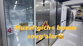 Hamrohda Muzlatgichbonus sovg’alar🤩🔥 texnikalar smartphone aksiya [upl. by Blessington]