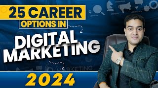 25 Career Options in Digital Marketing 2024  Learn Digital Marketing digitalmarketingcareer [upl. by Valda]