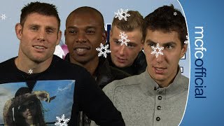 KICK UP CHALLENGE  Fernandhinho Guidetti Pantilimon amp Milner  Advent Calendar  December 18 [upl. by Kirad]