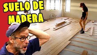 Cómo Instalar un Suelo de Madera  Hazlo Tú Mismo [upl. by Htelimay]