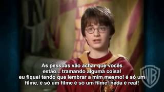 Bastidores Harry Potter e a Pedra Filosofal  Alan Rickman  Severo Snape  Legendado [upl. by Rehpretsirhc]