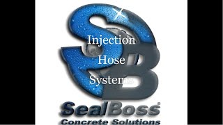 Injection Hose Systems Injectable Waterstop Cold Joint LeakSeal Watertight Grout Delivery SealBoss [upl. by Llednahs590]