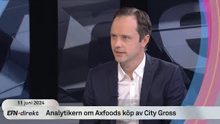 Analytikern om Axfoods köp av City Gross [upl. by Rayham]