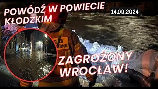 🌧️🌊 NYSA KŁODZKA WYLEWA POWÓDŹ W POWIECIE KŁODZKIM  14092024 [upl. by Eadnus]