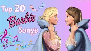 Top 20 Barbie Songs of all time ♡ [upl. by Attennod]