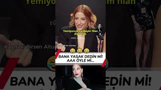 Hazal Kaya Bana Yasak Dedin mi Aaa Öylemi Der komik hazalkaya [upl. by Sinegold141]