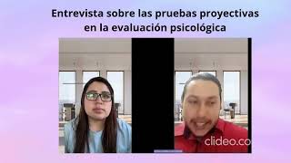 Pruebas proyectivas en la evaluación psicológica [upl. by Erdnaed]