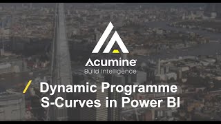 Dynamic Programme SCurves  Integrating Asta PowerProject with Microsoft Fabric amp Power BI [upl. by Veno698]