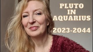 Pluto in Aquarius 2023  2044 ALL SIGNS [upl. by Barbarese]