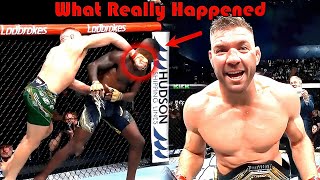 IMPRESSIVE What Really Happened Dricus Du Plessis vs Israel Adesanya [upl. by Thorwald]