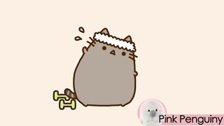 Pusheen Exercise Music Video [upl. by Godbeare]