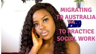 Migrating to Australia To Work  Social Work [upl. by Nauqel]