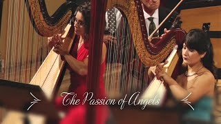 Marjan Mozetich  The Passion of Angels Concerto for Two Harps and Orchestra [upl. by Ciardap]