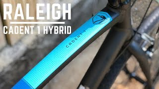 Raleigh Cadent 1 Hybrid Fitness Bicycle [upl. by Eilyah588]