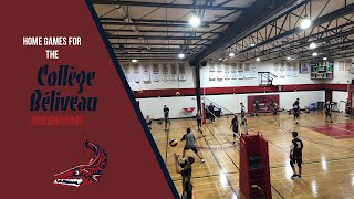 November 4 2021  Volleyball  College Beliveau [upl. by Notle]