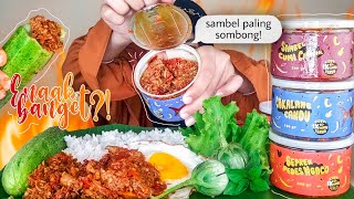 MUKBANG SAMBEL TERSOMBONG  EAT SAMBEL  PEDESNYA BIKIN SAKIT PERUT 🔥 [upl. by Nicolle]