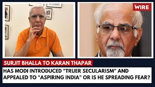 Has Modi Introduced quotTruer Secularismquot and Appealed to quotAspiring Indiaquot or is He Spreading Fear [upl. by Adnyleb342]