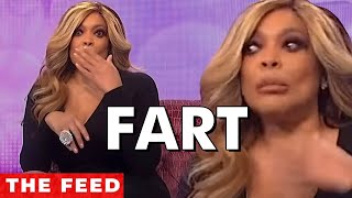 Wendy Williams FART and BURP on her LIVE show [upl. by Aciruam]