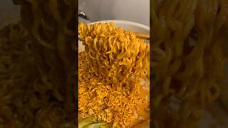 Nongshim cheese noodles Mix Samyang spicy cheese noodles shorts [upl. by Ingaberg]