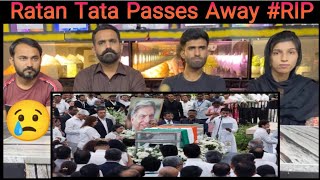 Ratan Tata Passes Away PM Modi Pays Tribute Maharashtra Declares Mourning Day [upl. by Ynottirb]