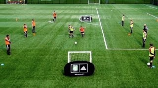 How to play like Spain  Master the 1 v 1  Soccer dribbling drill [upl. by Spring]