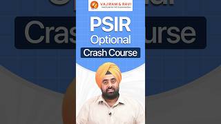 PSIR Optional Crash Course at Vajiram and Ravi [upl. by Ennasus]