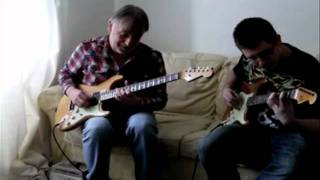 Elliott Randall and Scott Riley  AcmeBarGig Head Case Jam [upl. by Nirmak55]