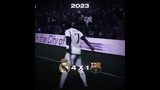 EL CLASSICO 💀 futebol futebolbrasileiro barcelona realmadrid messi viniciusjr [upl. by Giverin]