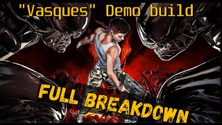 Build breakdown for the famous quotVasquesquot Demo for insane  Aliens Fireteam Elite [upl. by Loughlin]