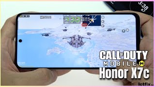 Honor X7c Call of Duty Mobile Gaming test CODM  Snapdragon 685 120Hz Display [upl. by Narruc]