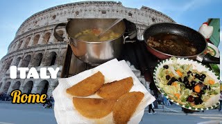 Live z Włoch  live from ITALY  ROME COOKING live italy cooking food [upl. by Dougie832]