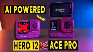 Insta360 ACE Pro VS GoPro Hero 12  FULL COMPARISON [upl. by Yrnehnhoj]