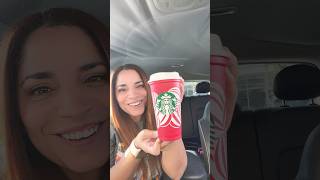 Happy Starbucks Red Cup Day starbucks starbucksdrinks holidaydrinks latte [upl. by Ayiram]