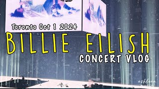 Billie Eilish Live – Concert Vlog  October 1 2024  Toronto [upl. by Herrod876]