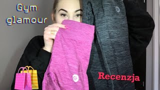 Paczka od Gym Glamour 🛍 Test i recenzja Idealne legginsy na siłownie Nowa kolekcja Deynn [upl. by Rebna]