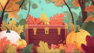 What’s in the Treasure Box  Fall Song for Kids  Learn About Autumn Colors and Fun [upl. by Coriss764]