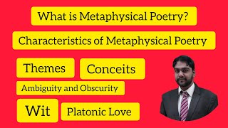 Metaphysical Poetry  Characteristics of Metaphysical Poetry  Englitlan [upl. by Ojyma]