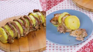 Spiedino di carne e patate per una cena stuzzicante e originale [upl. by Raina788]