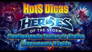 HotS Dicas 1  Configurando Teclas de AtalhoLançamento Rápido [upl. by Acnoib]