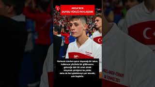 ARDAnın 🇹🇷 Duygusal Paylaşımı bizimçocuklar euro2024 sondakika ardagüler [upl. by Yelrahs]