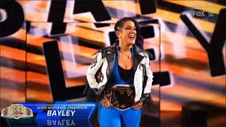 Bayley New Theme Song Entrance  WWE SmackDown April 12 2024 [upl. by Eidnak]