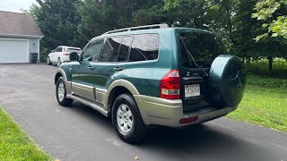 2003 Mitsubishi Montero XLS Sport 4wd demonstration [upl. by Akemak]