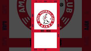 AJAX LOGO HISTORY ajax logohistory eredivisie [upl. by Sadinoel]