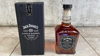 Jack Daniels Single Barrel Select Tennessee Whiskey Review amp Taste test jackdaniels bourbon [upl. by Chappell816]