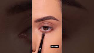 Smokey eyemakeup tutorial  easy eyemakeup hack eyeliner makeup shorts [upl. by Afesoj]