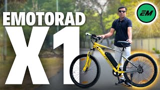 Emotorad X1 Electric⚡️ Cycle🔥  MS Dhoni Wali Electric Cycle [upl. by Attena]