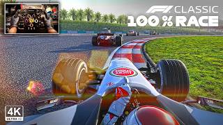 Jenson Buttons BAR Honda 007 V10  Malaysian GP 100 Race F1 Classic 2005 Steering Wheel Gameplay [upl. by Eidualc]